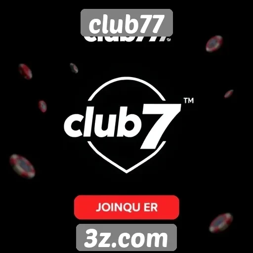 Club77 oferece promoções constantes para novos usuários