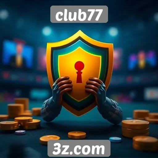 Recursos de segurança no site de jogos club77