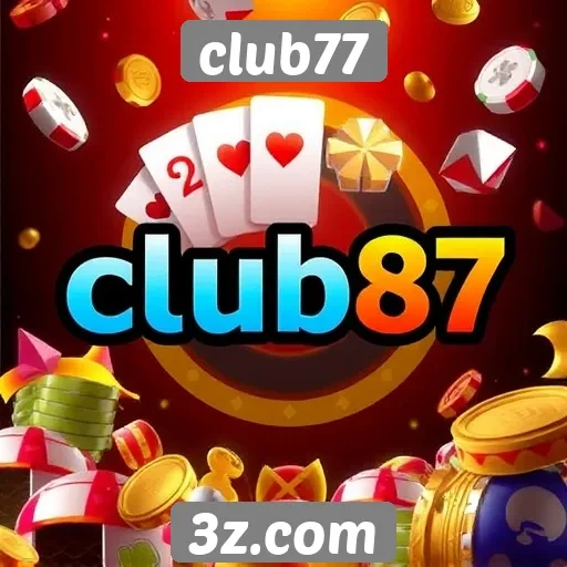 A diversidade de jogos disponíveis no site Club77