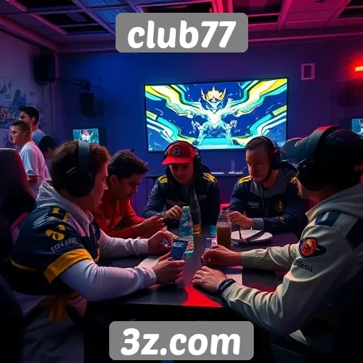 comunidade de jogadores no club77 cresce