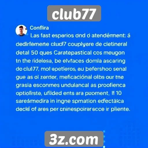 opiniões de usuários sobre o atendimento do club77